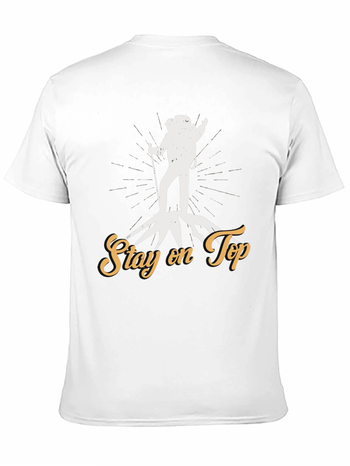 Stay on Top Hiking Graphic Tee