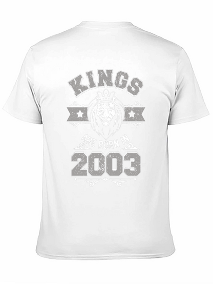 Kings Born in 2003 Graphic T-Shirt