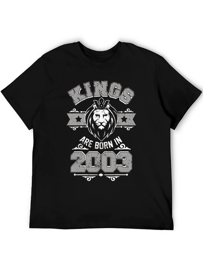 Kings Born in 2003 Graphic T-Shirt