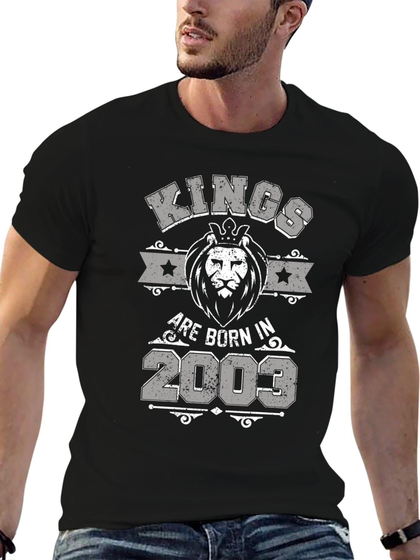 Kings Born in 2003 Graphic T-Shirt
