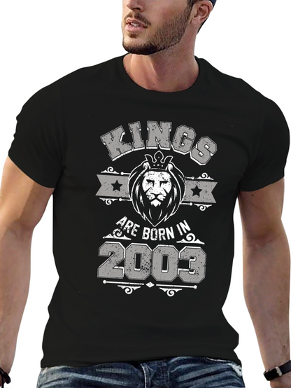 Kings Born in 2003 Graphic T-Shirt