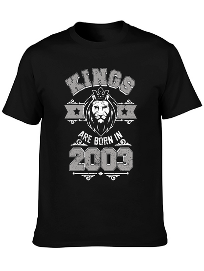 Kings Born in 2003 Graphic T-Shirt