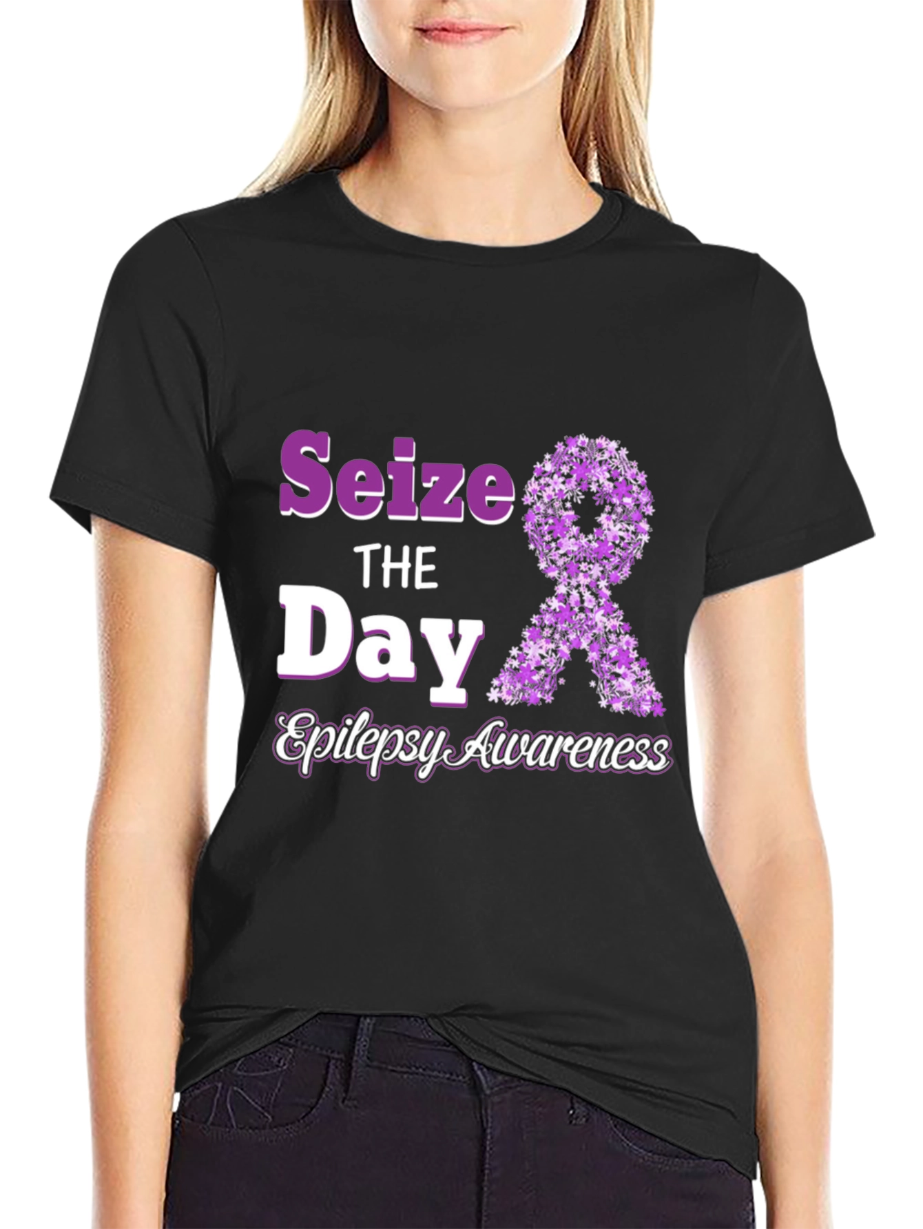 Seize the Day Epilepsy Awareness T-Shirt