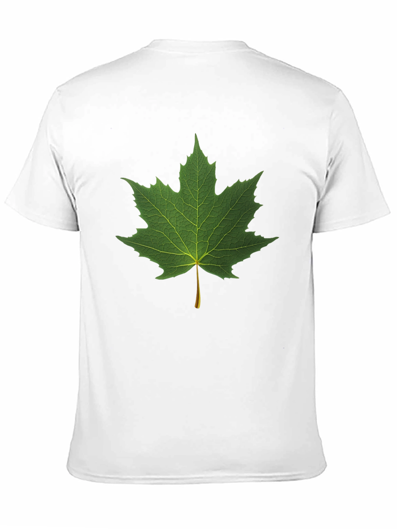 Maple Leaf Graphic Black T-Shirt