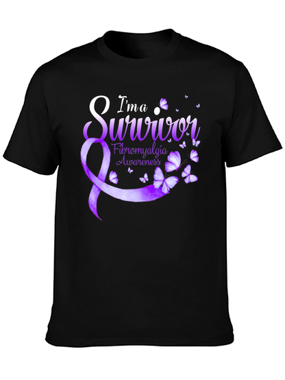 Fibromyalgia Awareness Survivor T-Shirt