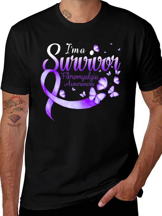Fibromyalgia Awareness Survivor T-Shirt