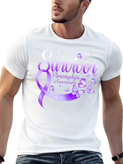 Fibromyalgia Awareness Survivor T-Shirt