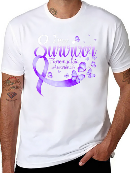 Fibromyalgia Awareness Survivor T-Shirt