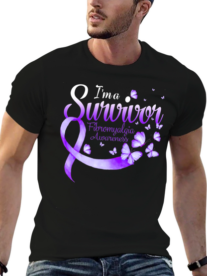 Fibromyalgia Awareness Survivor T-Shirt