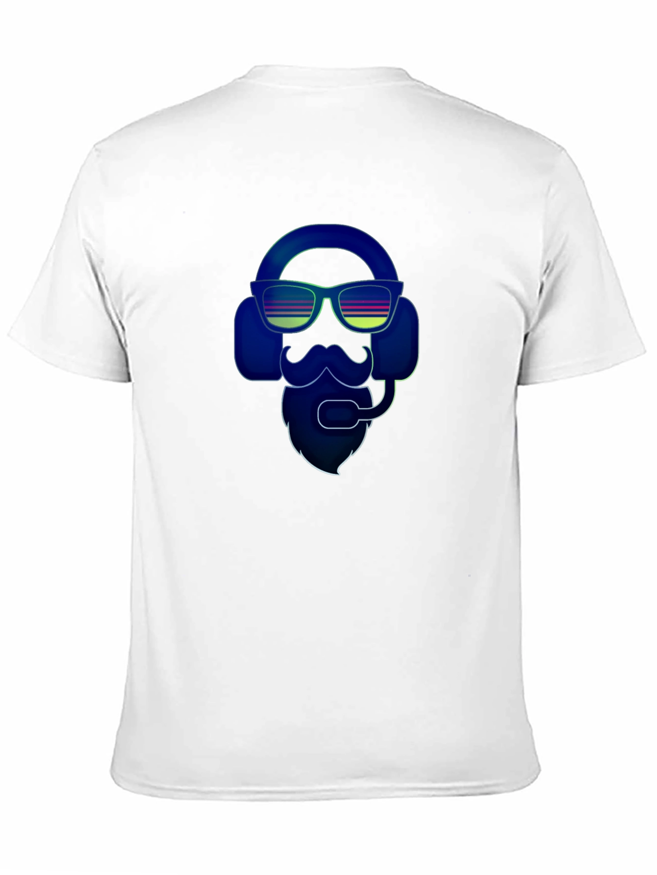 Retro Gamer Bearded Man T-Shirt