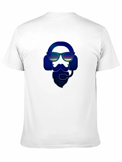 Retro Gamer Bearded Man T-Shirt
