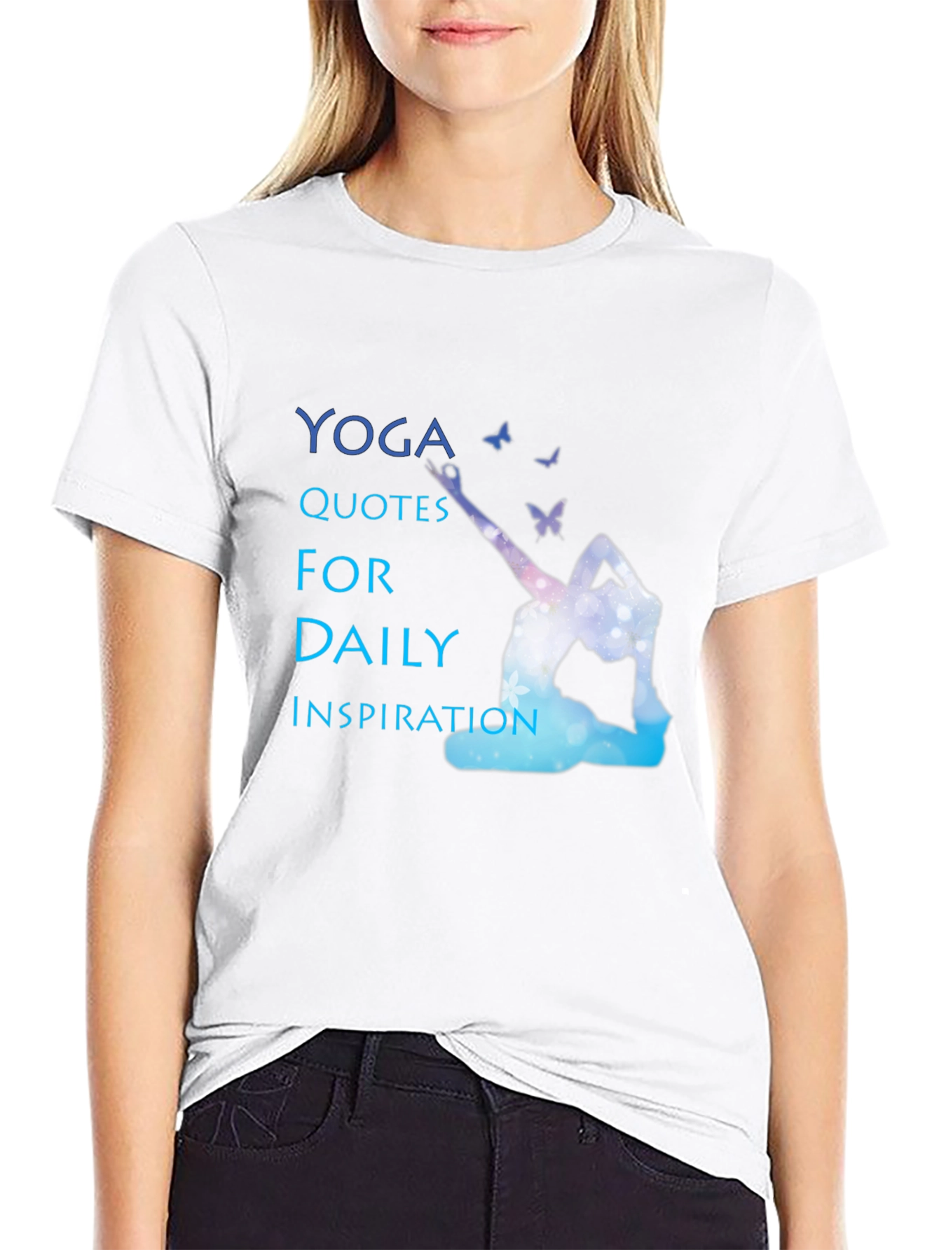 Yoga Inspiration T-Shirt - Daily Quotes