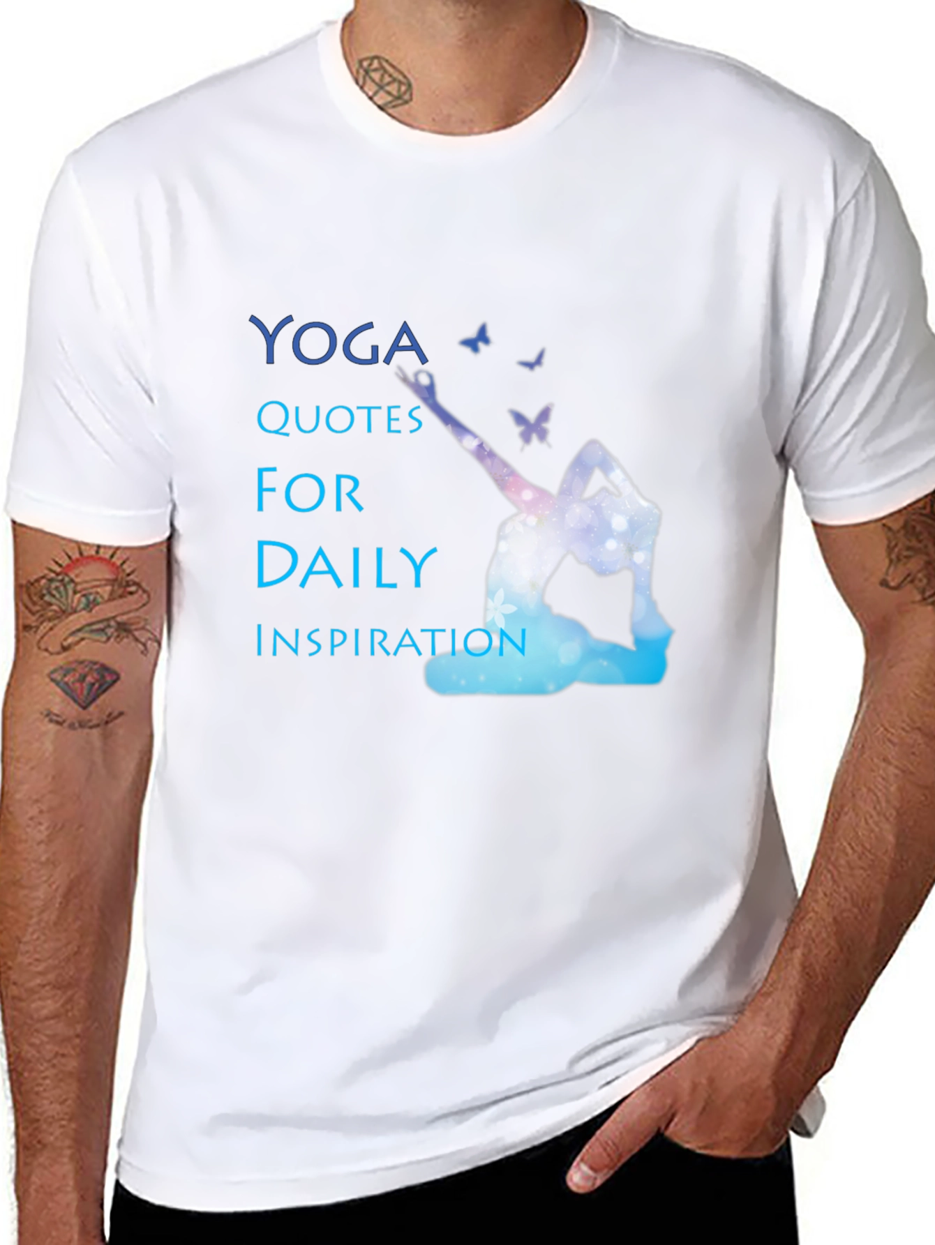 Yoga Inspiration T-Shirt - Daily Quotes