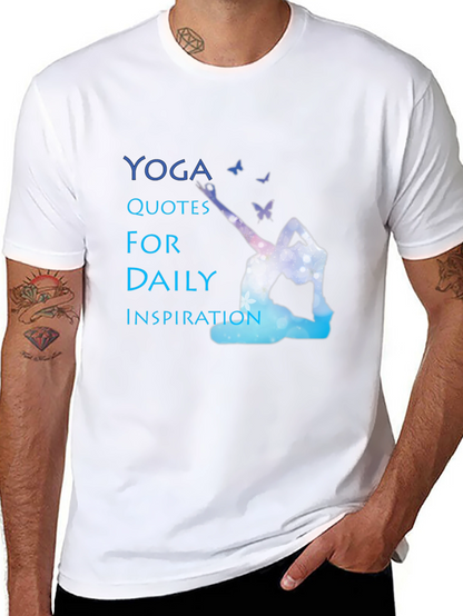Yoga Inspiration T-Shirt - Daily Quotes