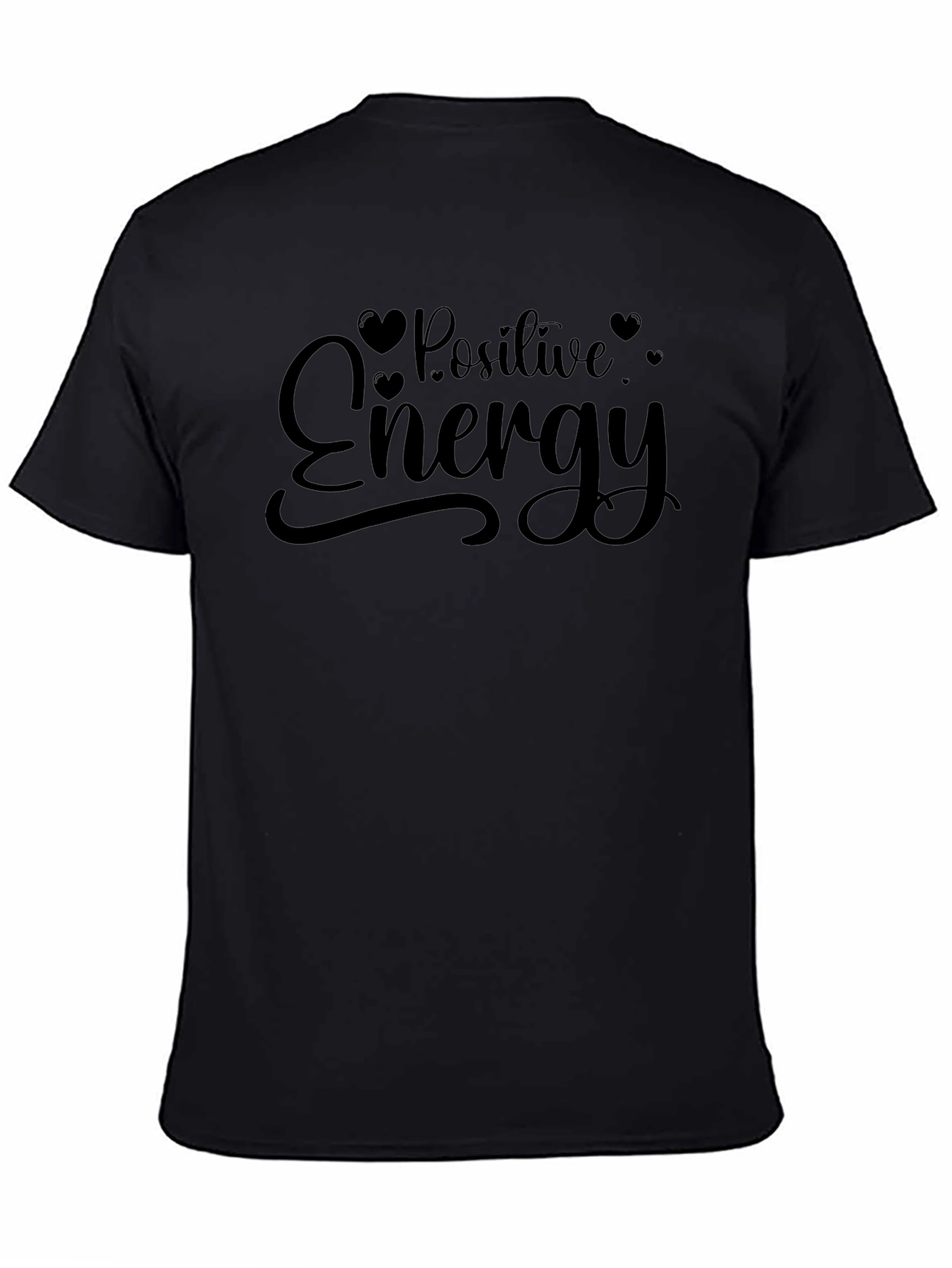Positive Energy Graphic T-Shirt - Black