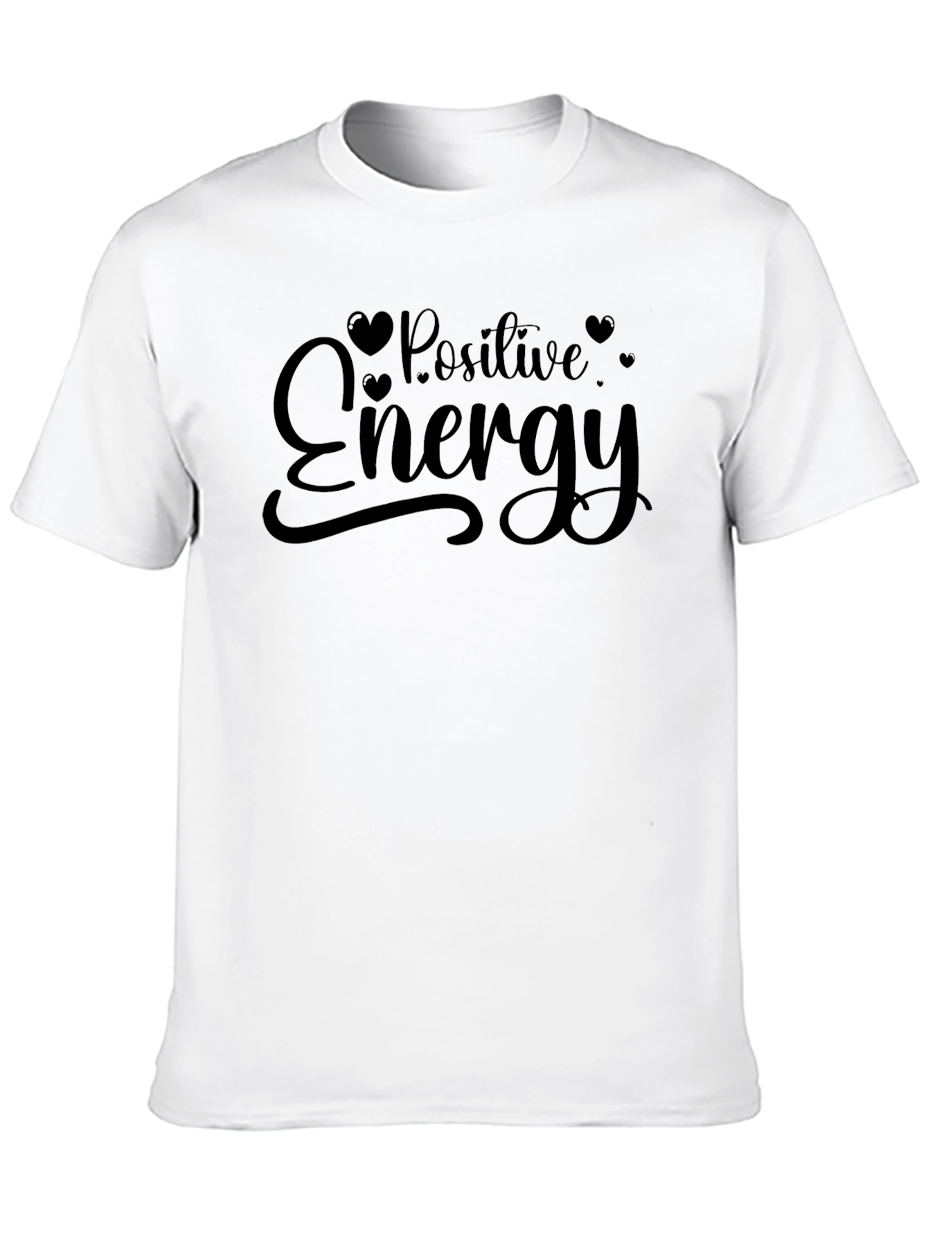 Positive Energy Graphic T-Shirt - Black