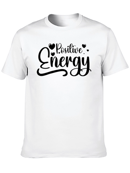 Positive Energy Graphic T-Shirt - Black