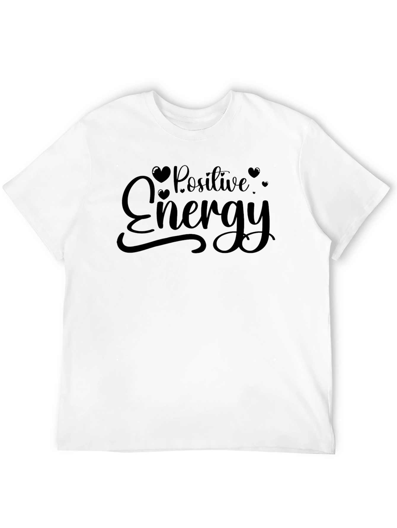 Positive Energy Graphic T-Shirt - Black