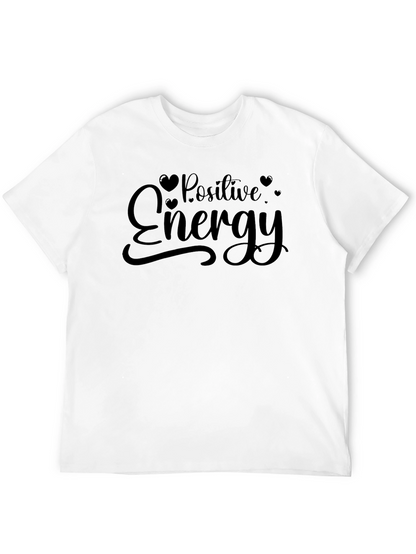 Positive Energy Graphic T-Shirt - Black