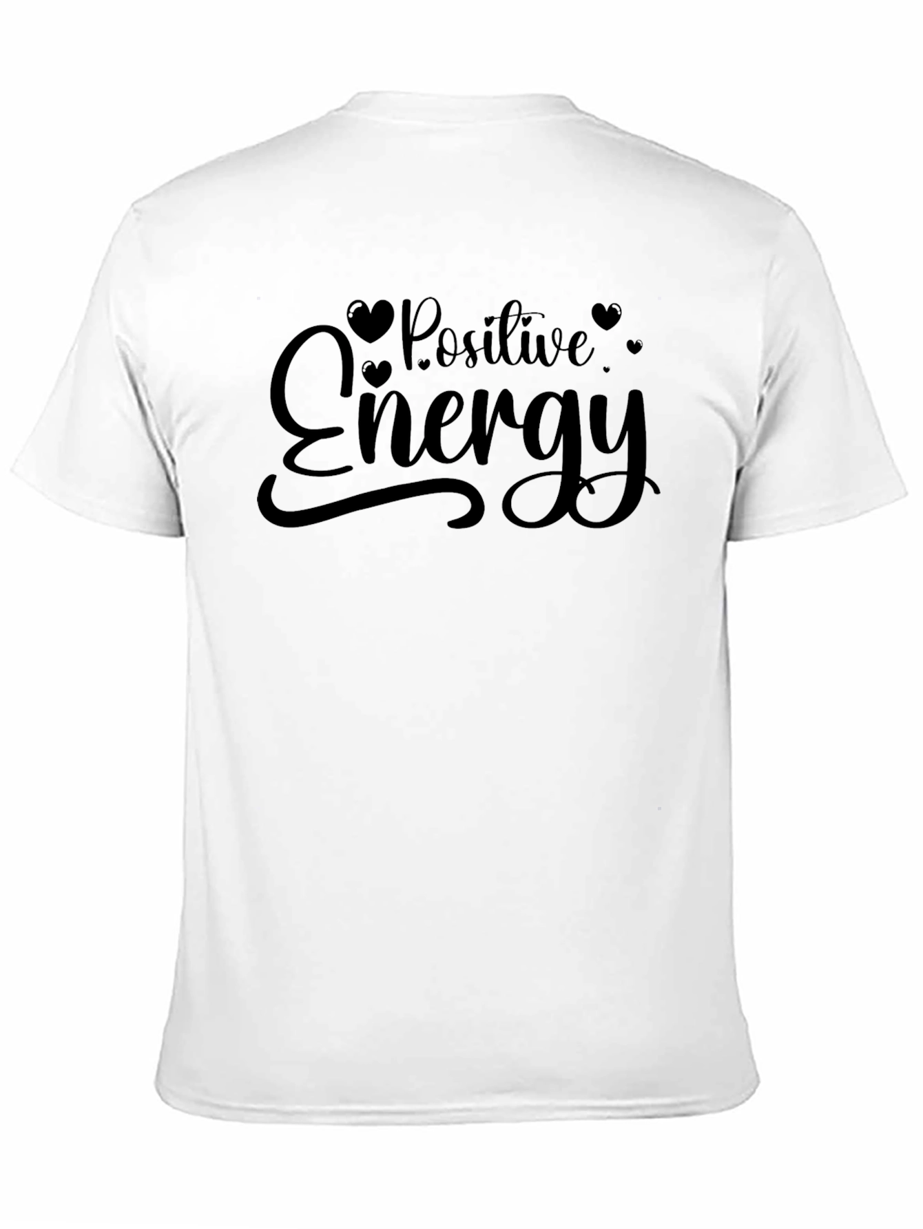 Positive Energy Graphic T-Shirt - Black