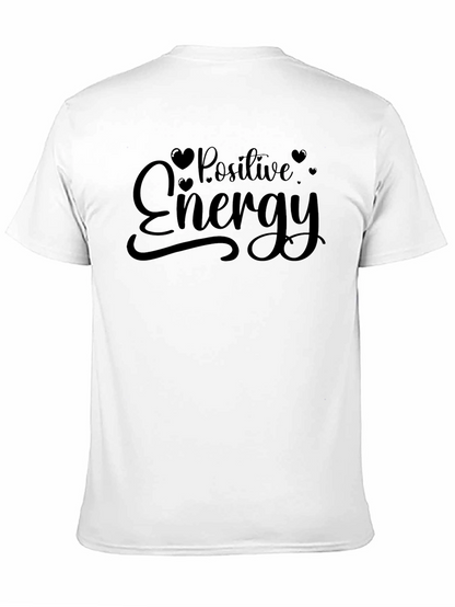 Positive Energy Graphic T-Shirt - Black