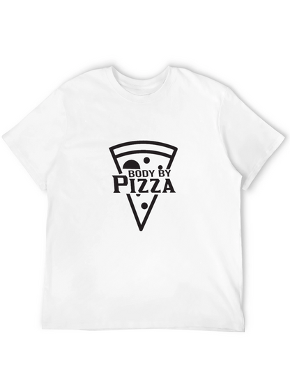 Body By Pizza Graphic Tee - Black