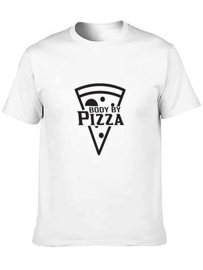 Body By Pizza Graphic Tee - Black