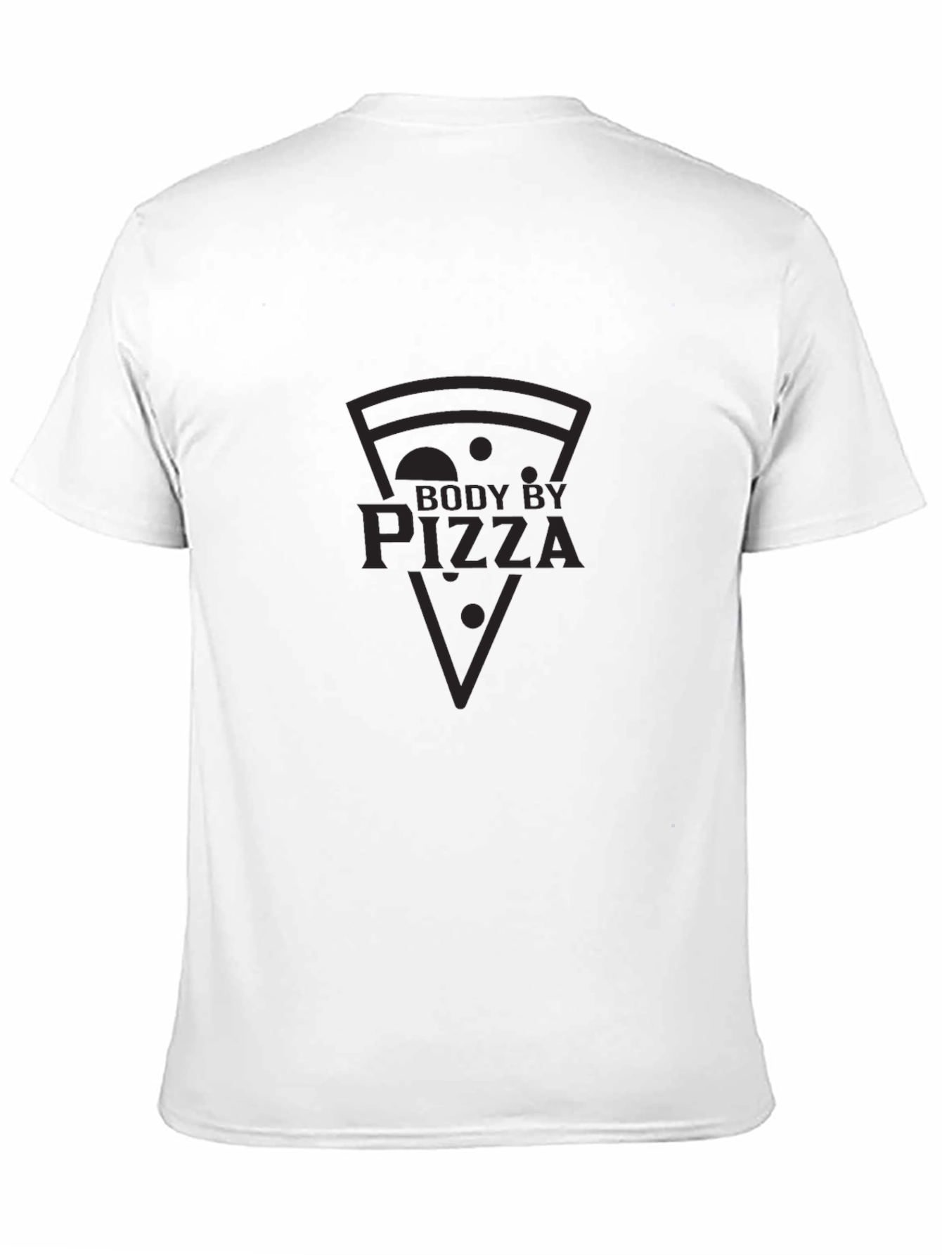 Body By Pizza Graphic Tee - Black