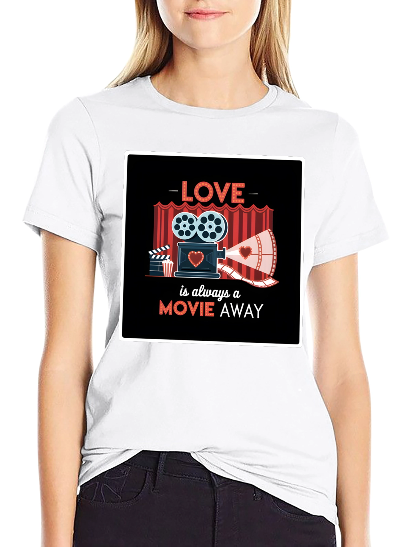 Love is Always A Movie Away T-Shirt