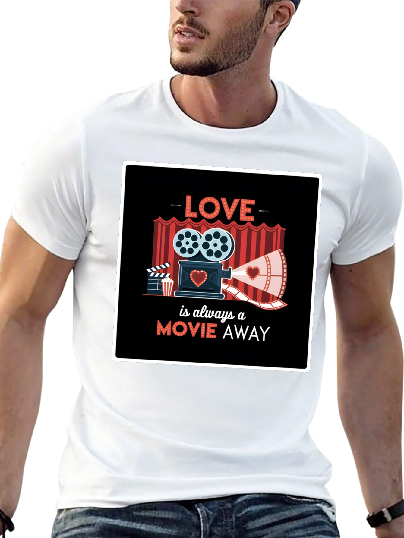 Love is Always A Movie Away T-Shirt