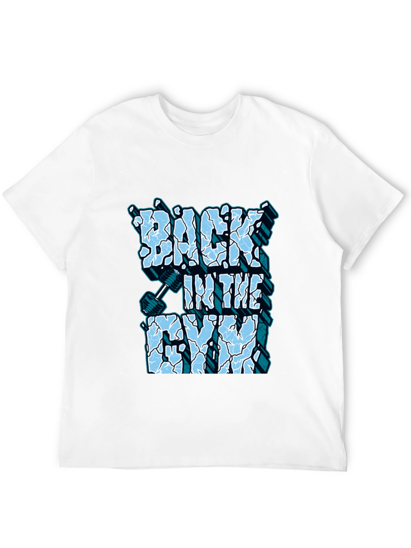 Back in the Gym T-Shirt Fitness Design