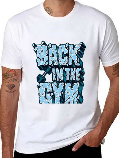 Back in the Gym T-Shirt Fitness Design