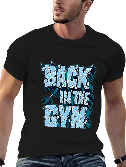 Back in the Gym T-Shirt Fitness Design