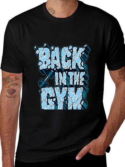 Back in the Gym T-Shirt Fitness Design
