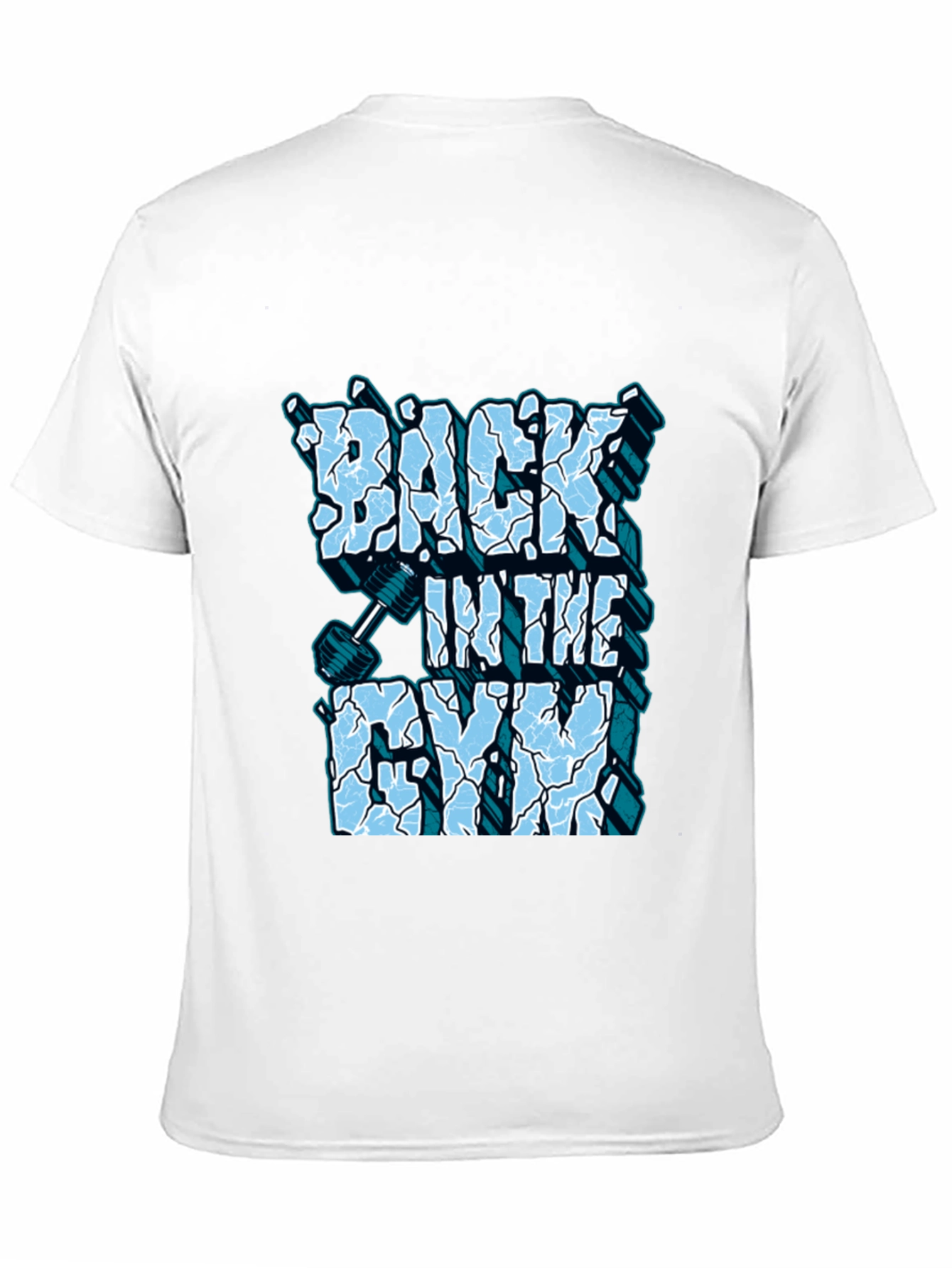 Back in the Gym T-Shirt Fitness Design