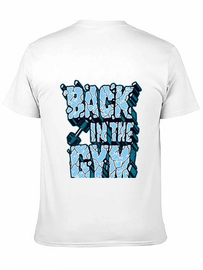 Back in the Gym T-Shirt Fitness Design