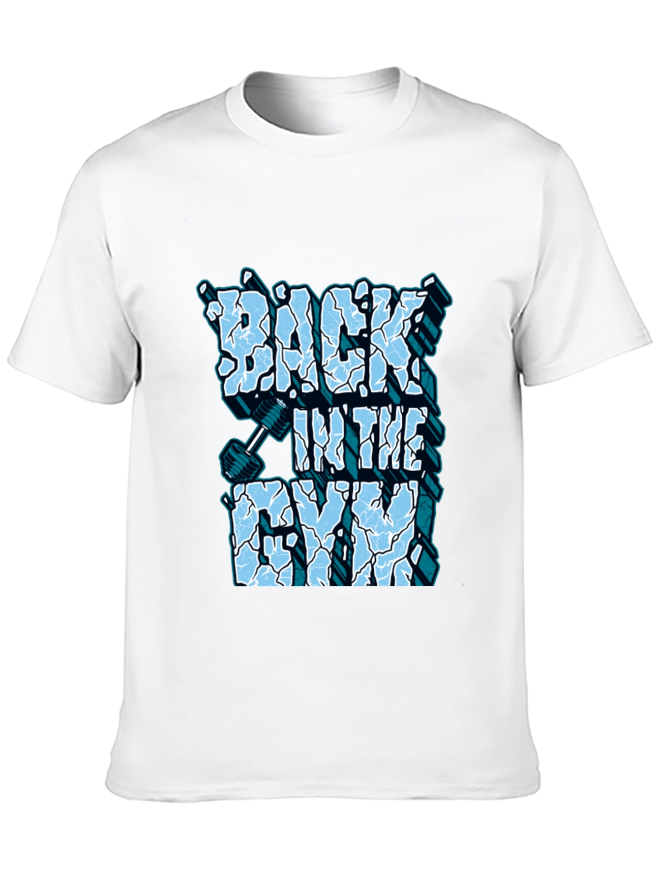 Back in the Gym T-Shirt Fitness Design