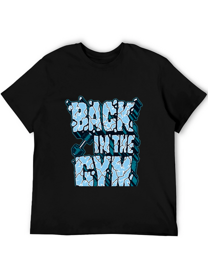 Back in the Gym T-Shirt Fitness Design