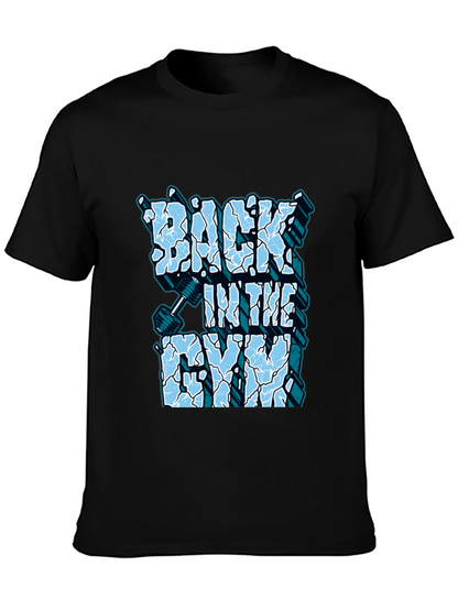 Back in the Gym T-Shirt Fitness Design