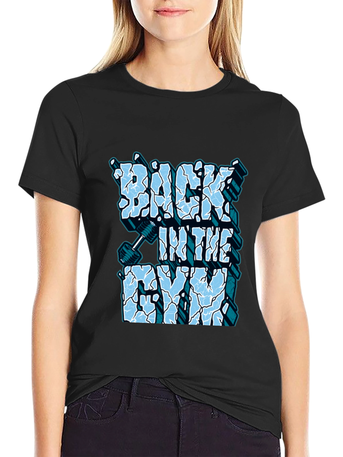 Back in the Gym T-Shirt Fitness Design