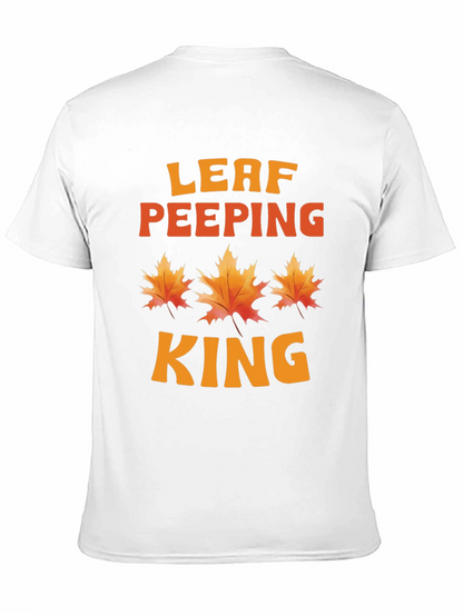 Leaf Peeping King T-Shirt - Autumn Season
