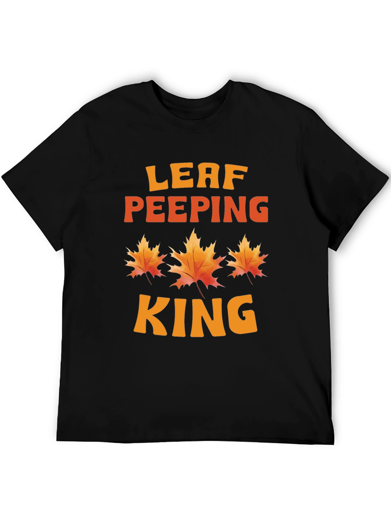 Leaf Peeping King T-Shirt - Autumn Season