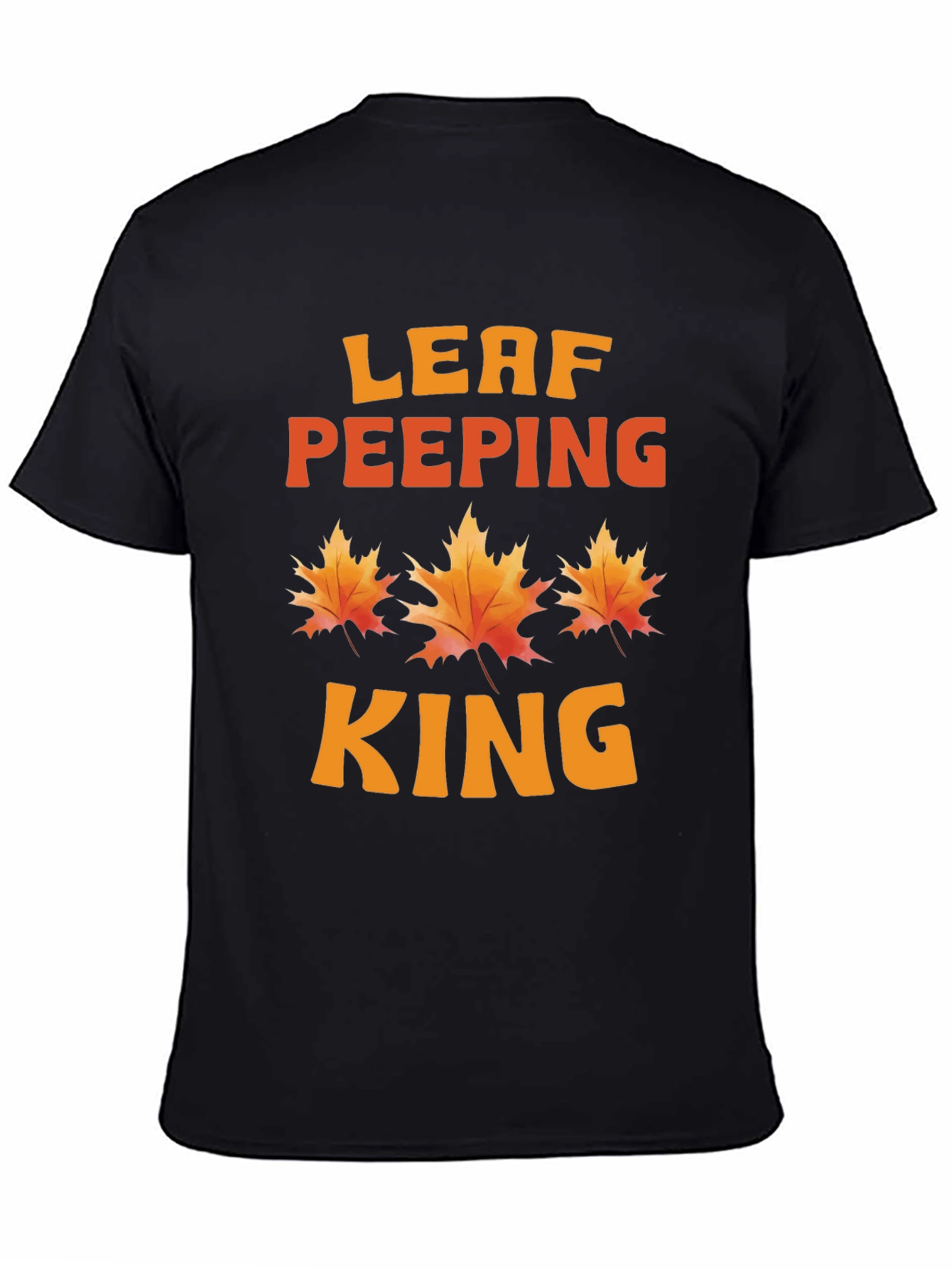Leaf Peeping King T-Shirt - Autumn Season