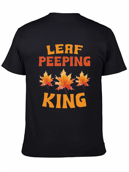 Leaf Peeping King T-Shirt - Autumn Season