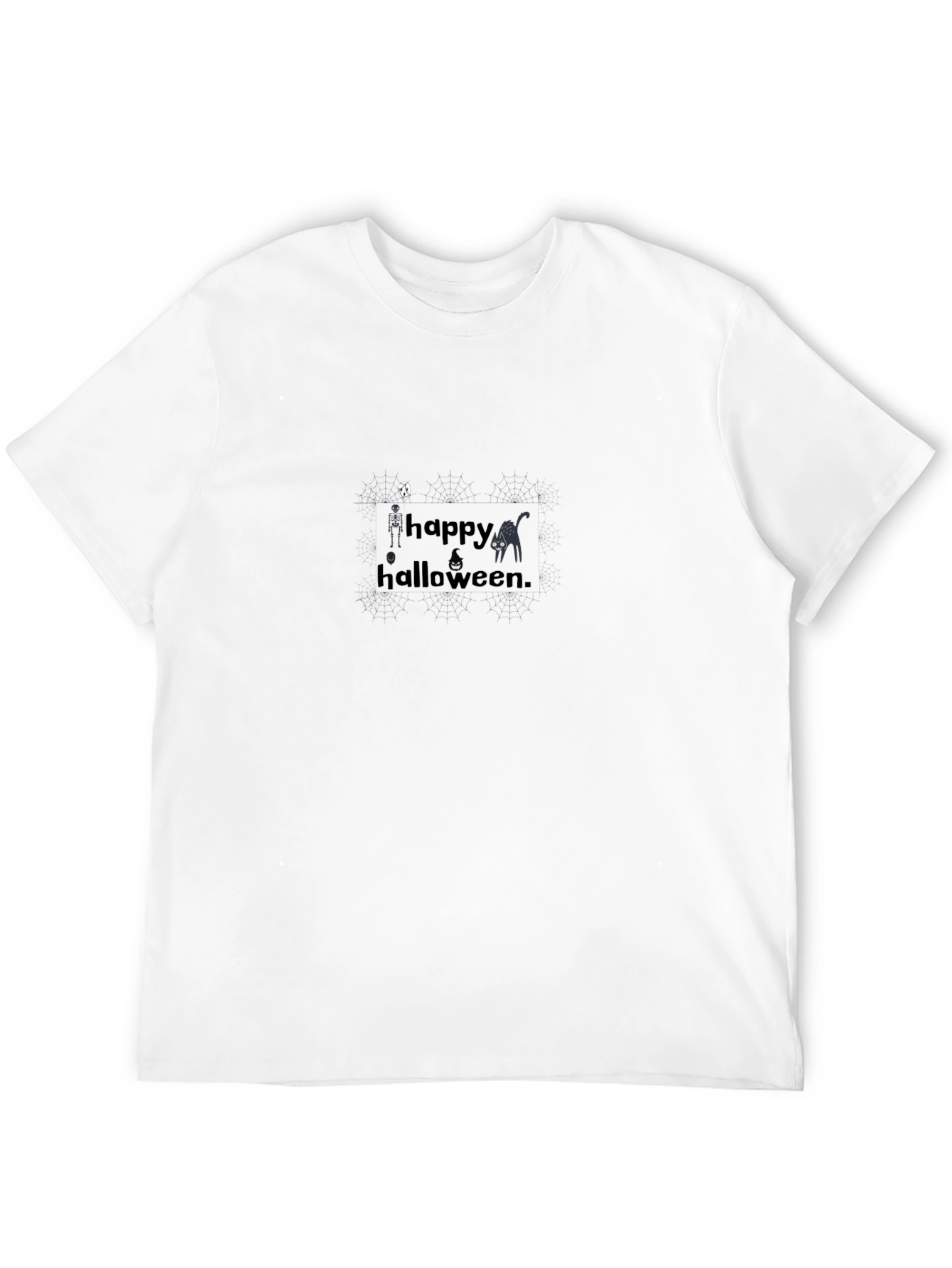 Happy Halloween Black T-Shirt