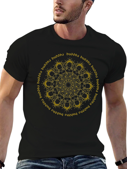 Buddha Mandala Graphic T-Shirt