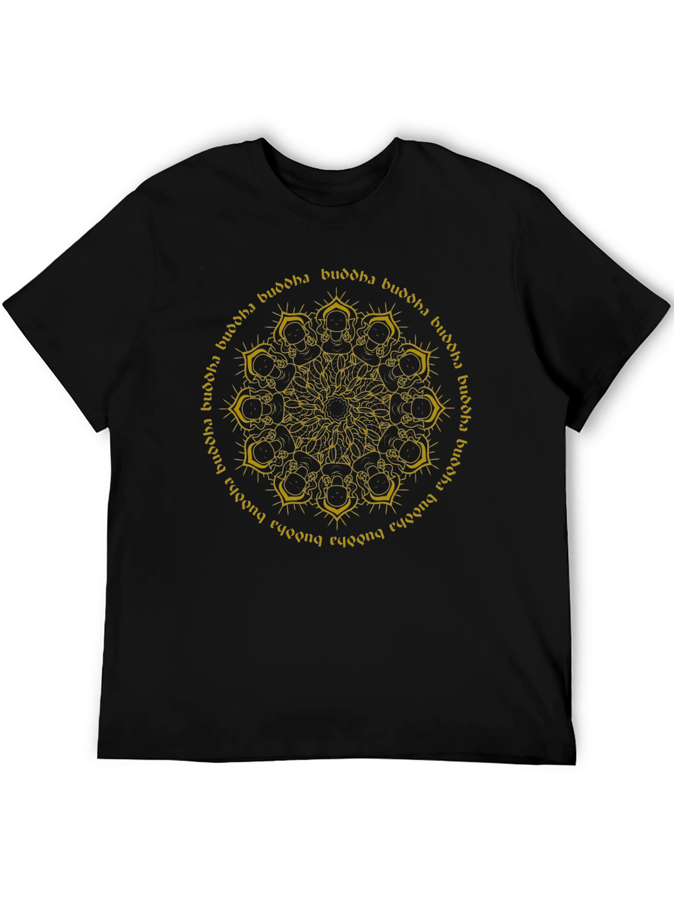 Buddha Mandala Graphic T-Shirt