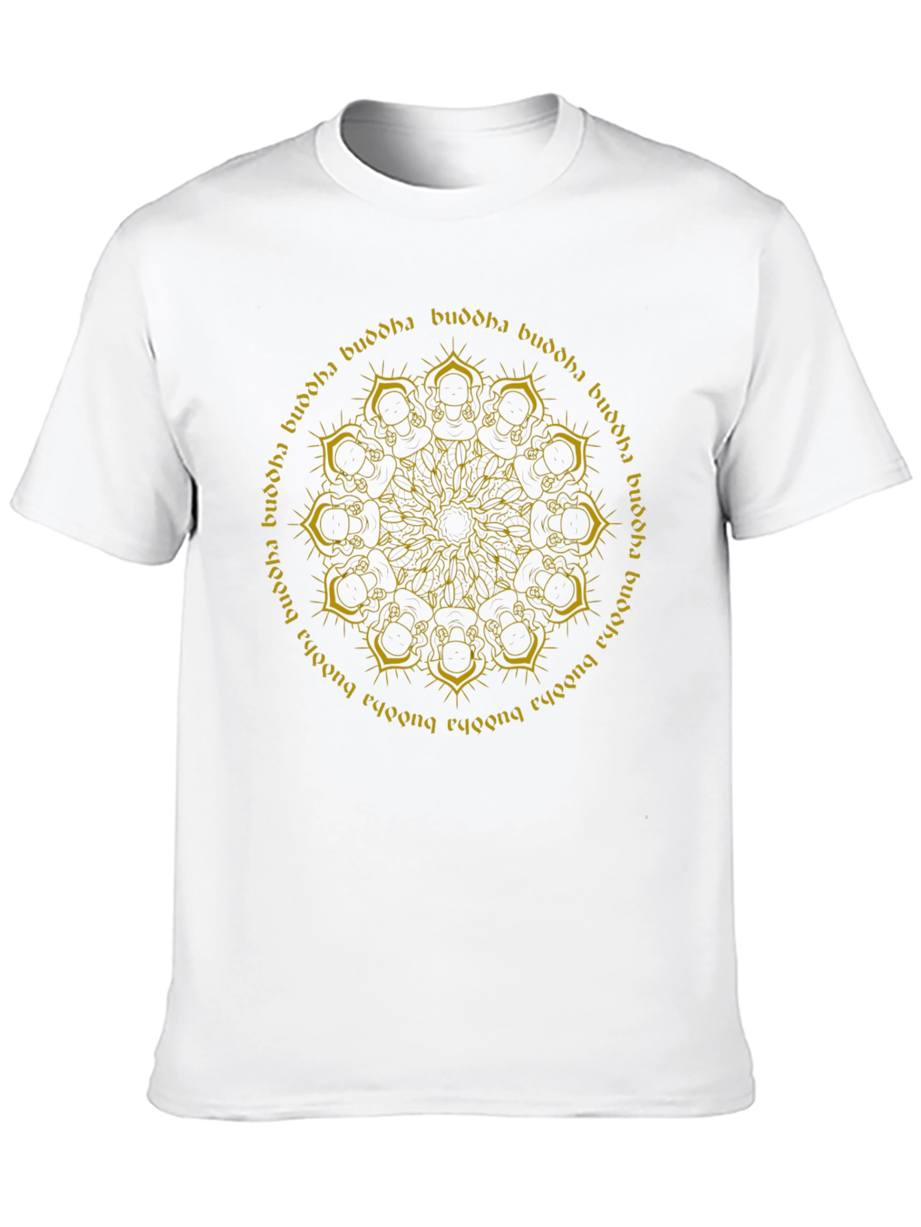 Buddha Mandala Graphic T-Shirt