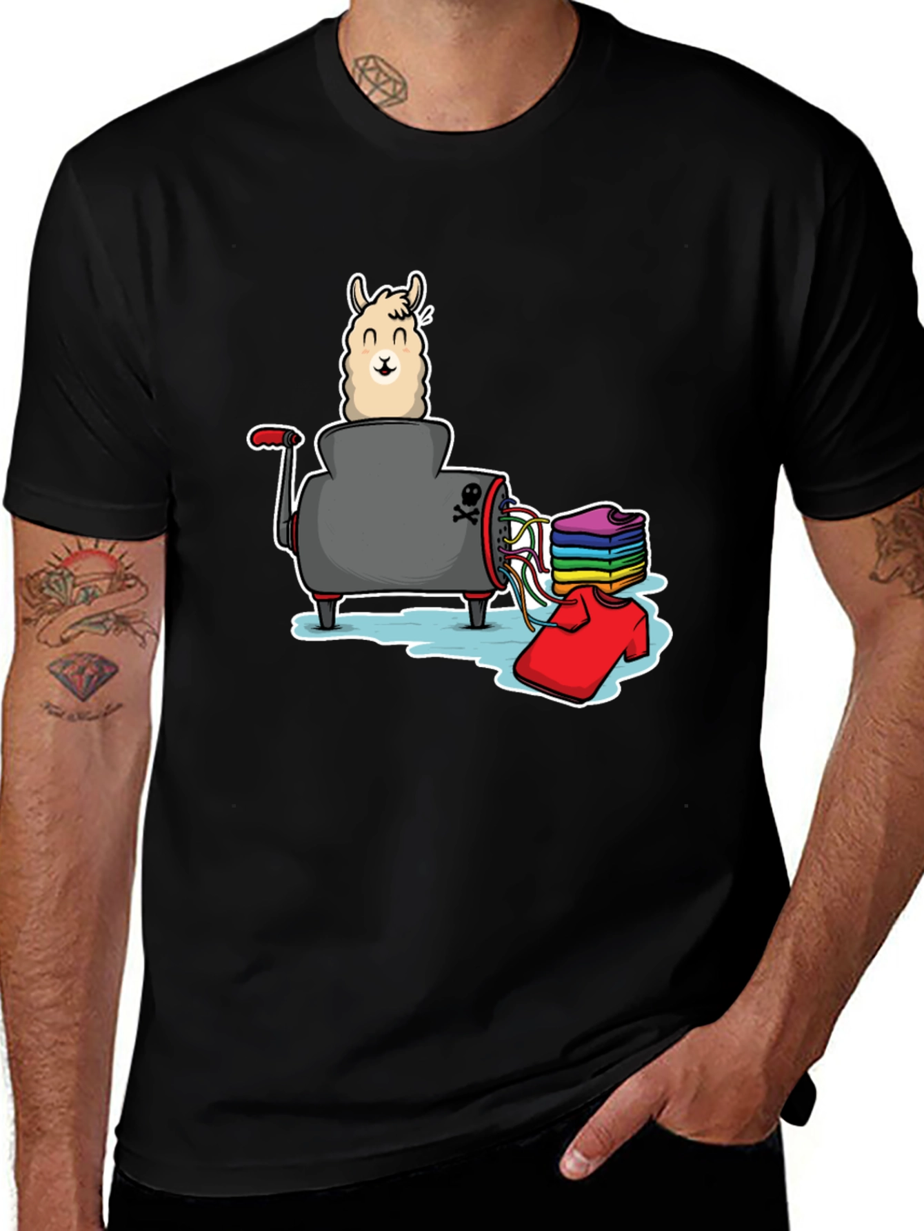 Llama T-Shirt - Whimsical Design