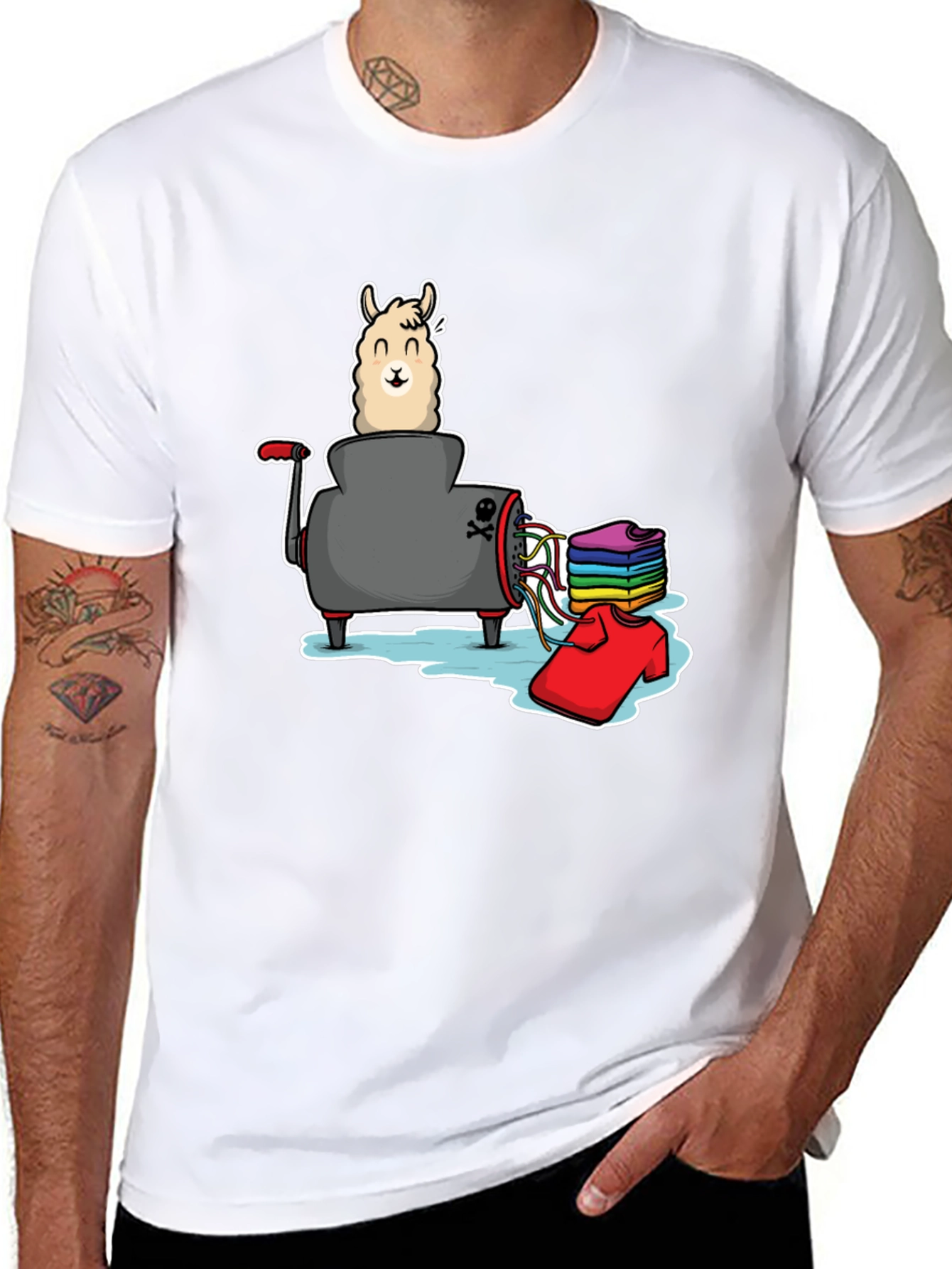 Llama T-Shirt - Whimsical Design